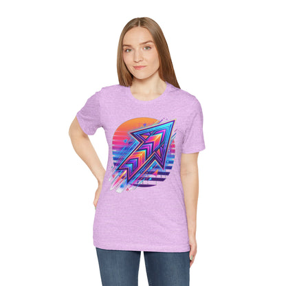 Retro Neon Arrow