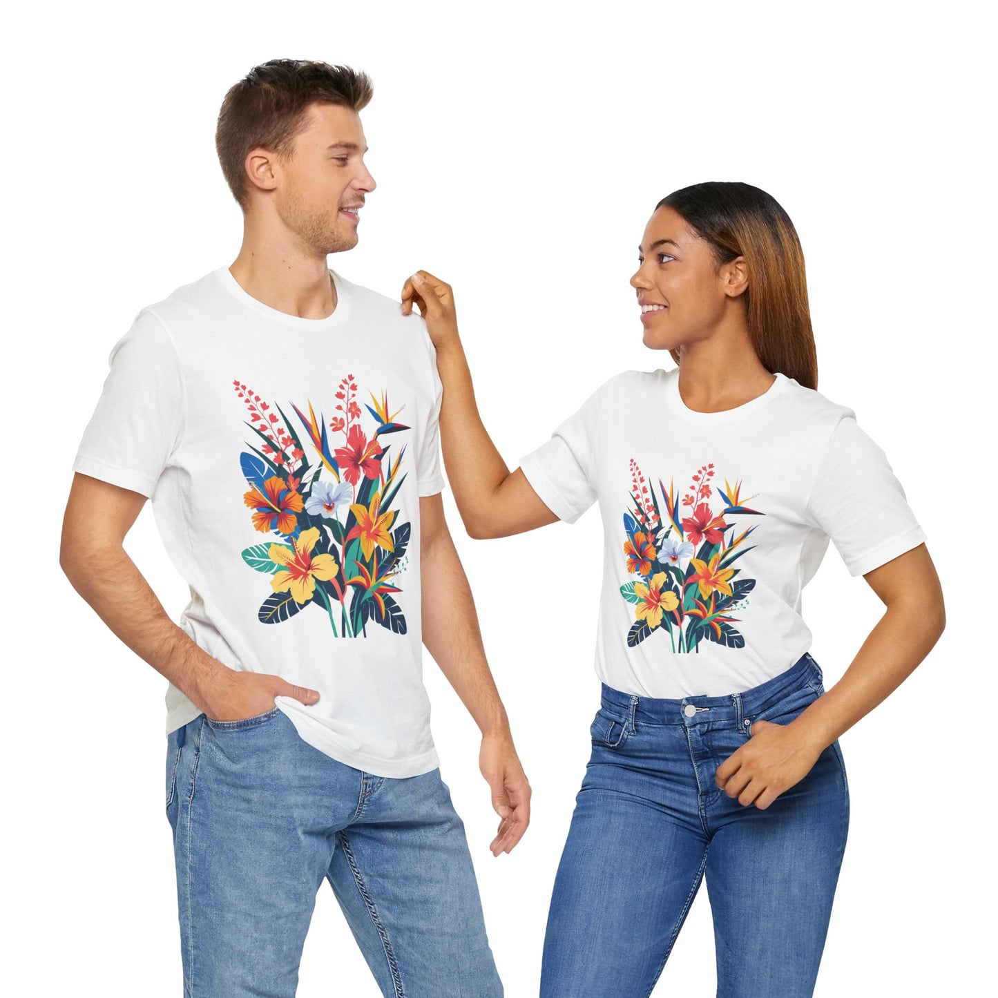 Tropical Flowers Tee