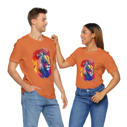 Vibrant Lion Graphic Tee