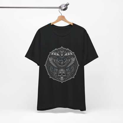 Gothic Skull & Bat
