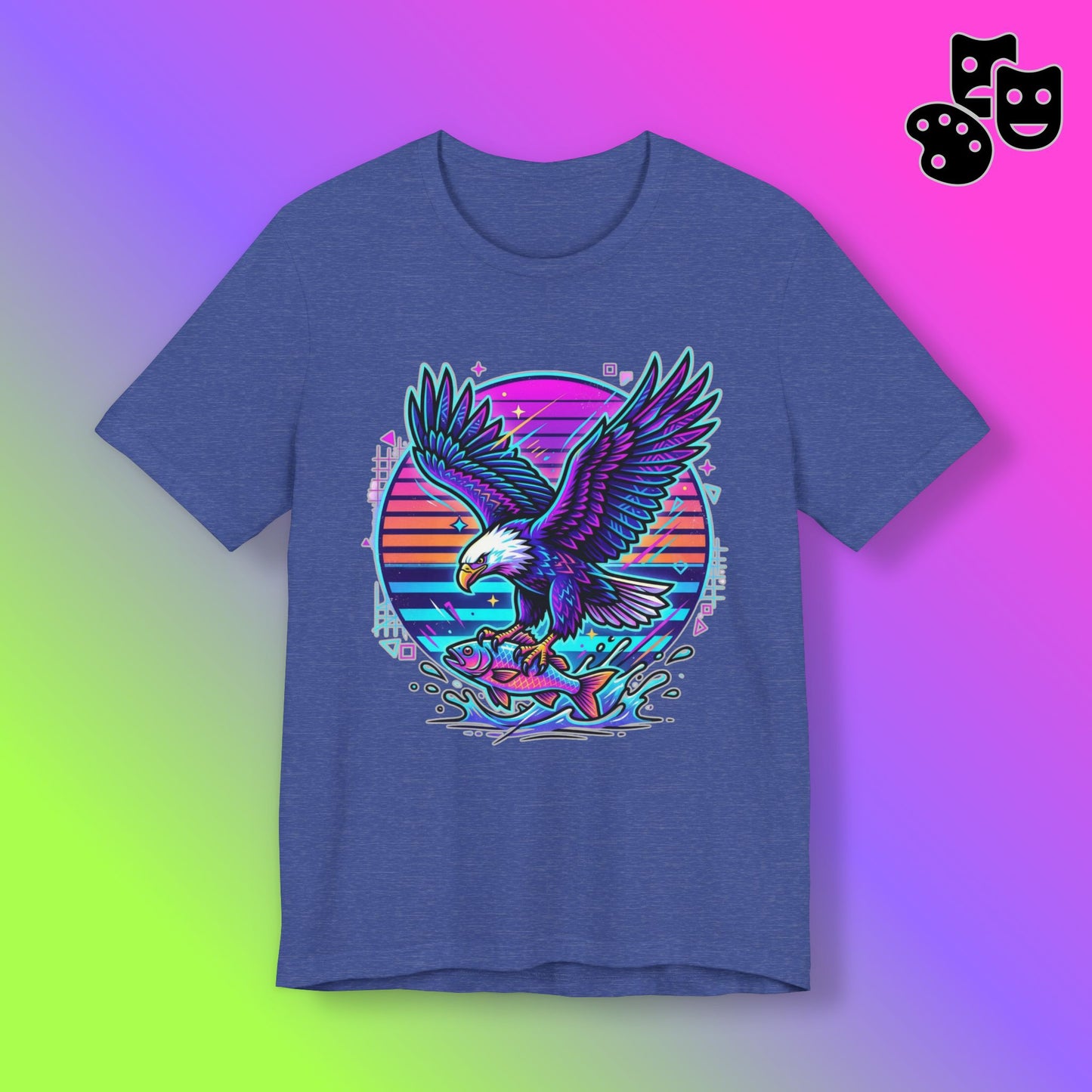 Eagle Retro Sunset