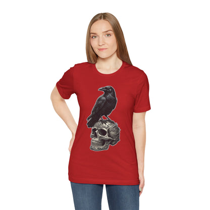 Raven on Skull