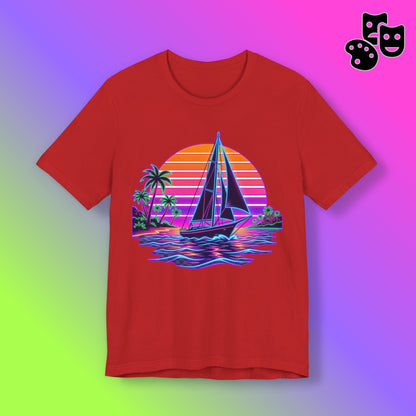 Sunset Sailboat