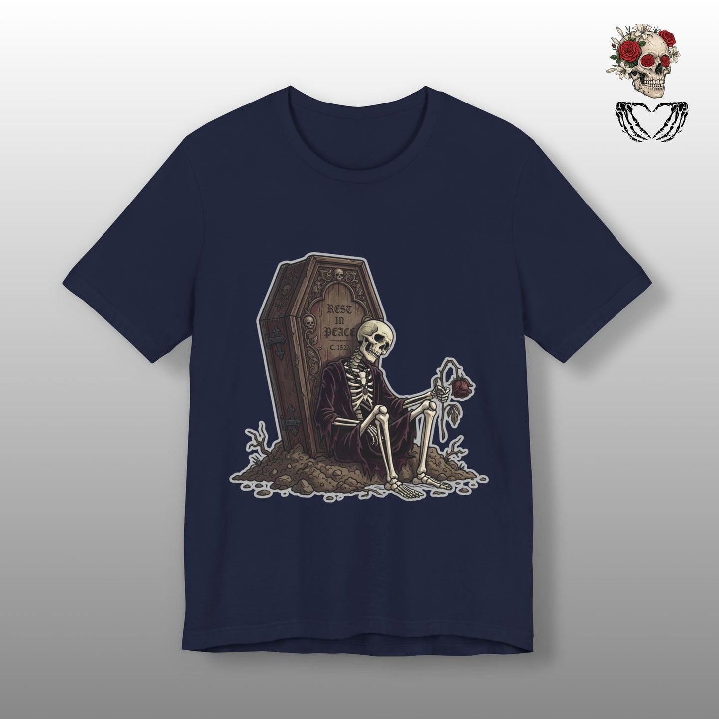 Skeleton waiting
