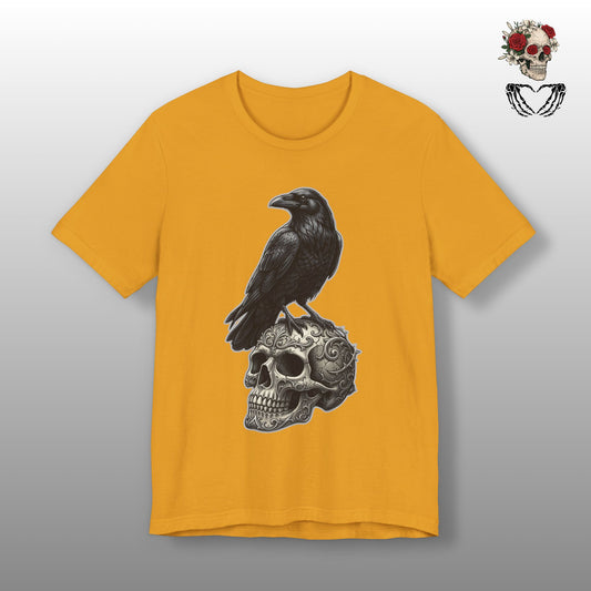Raven on Skull
