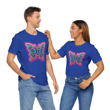 Butterfly Pink Glow Tee