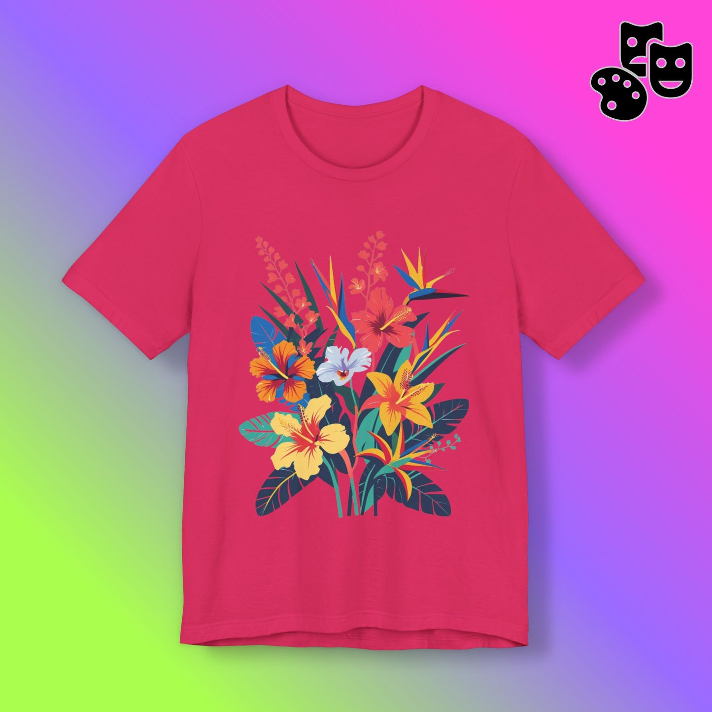 Tropical Flowers Tee