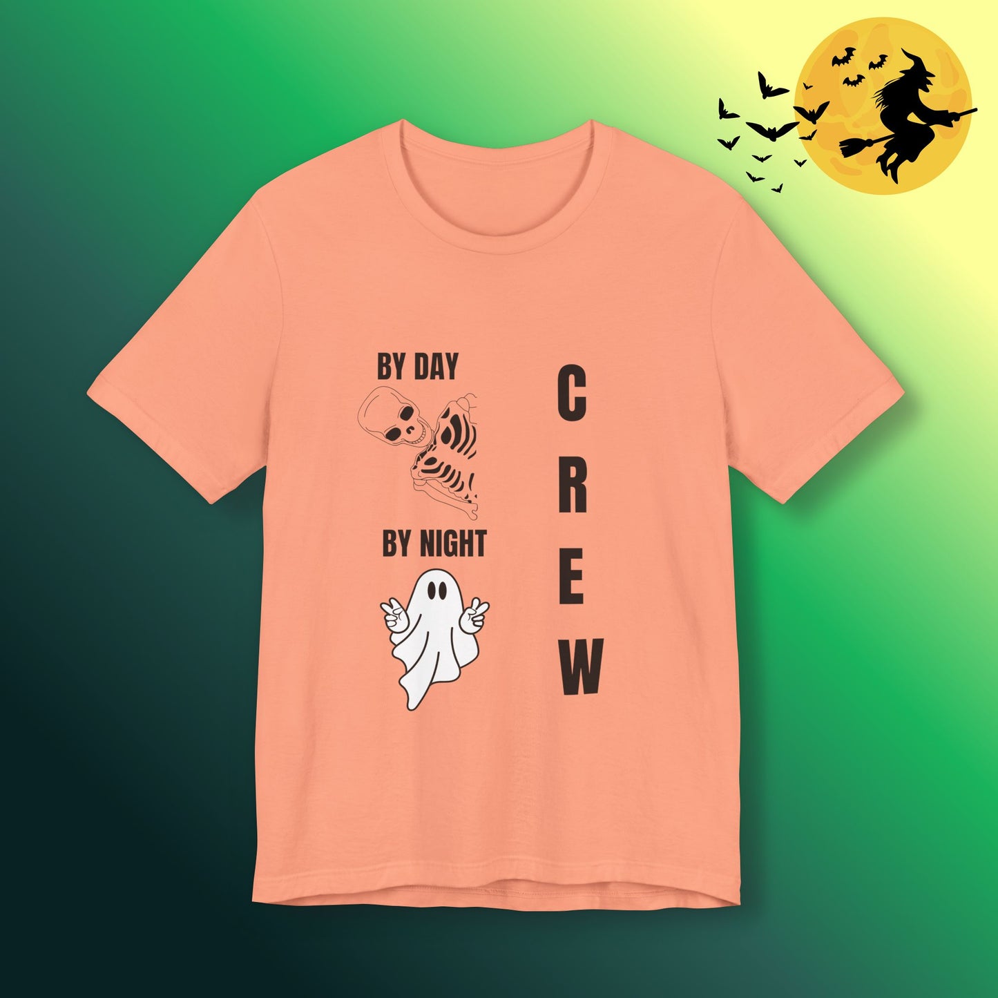 Skeleton Ghost Crew Tee