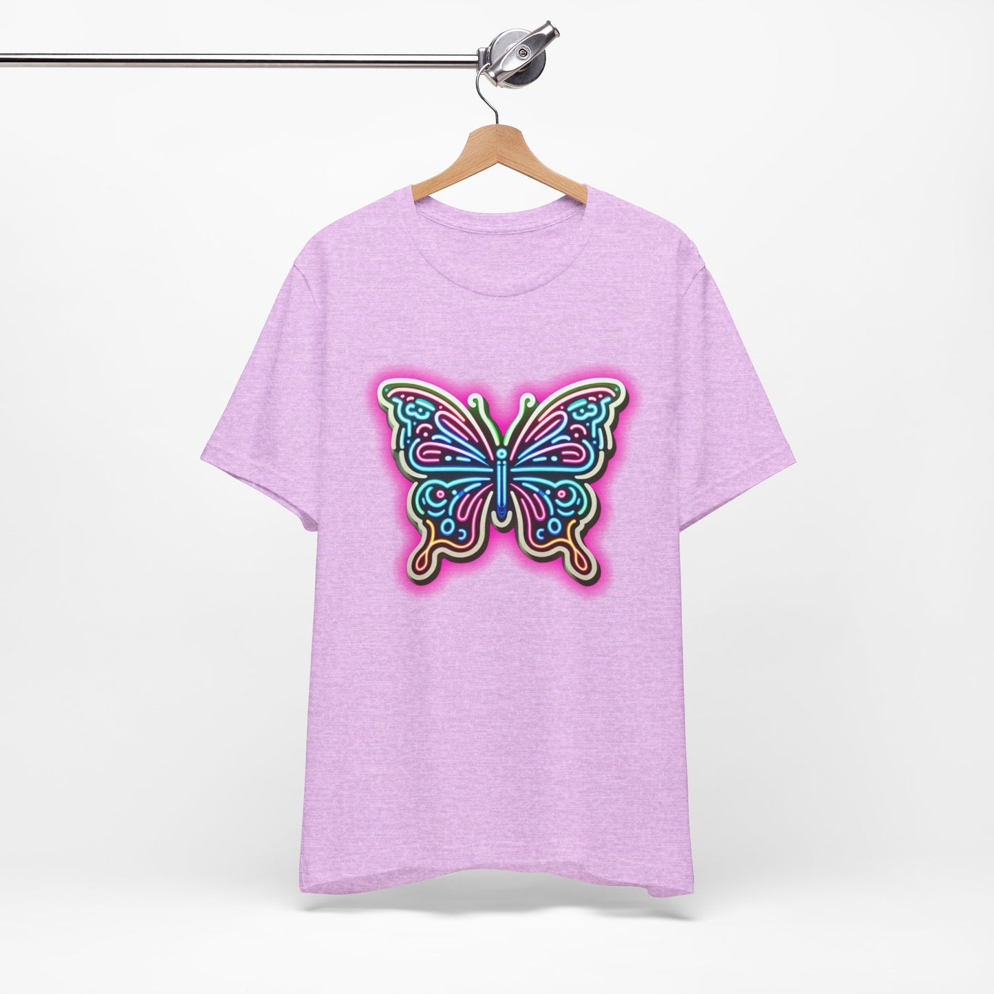 Butterfly Pink Glow Tee