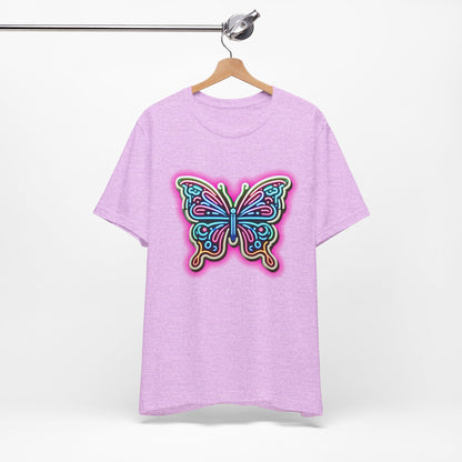 Butterfly Pink Glow Tee