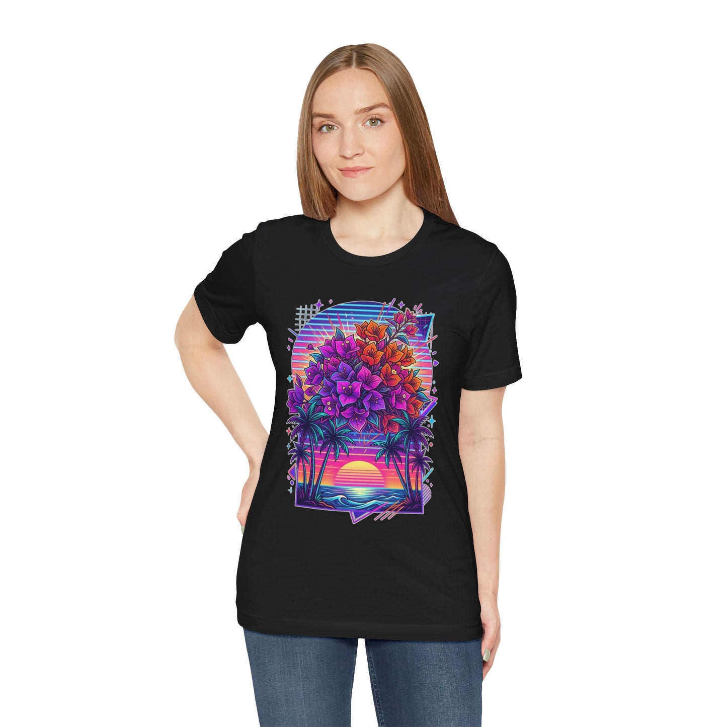 Retro Sunset Floral