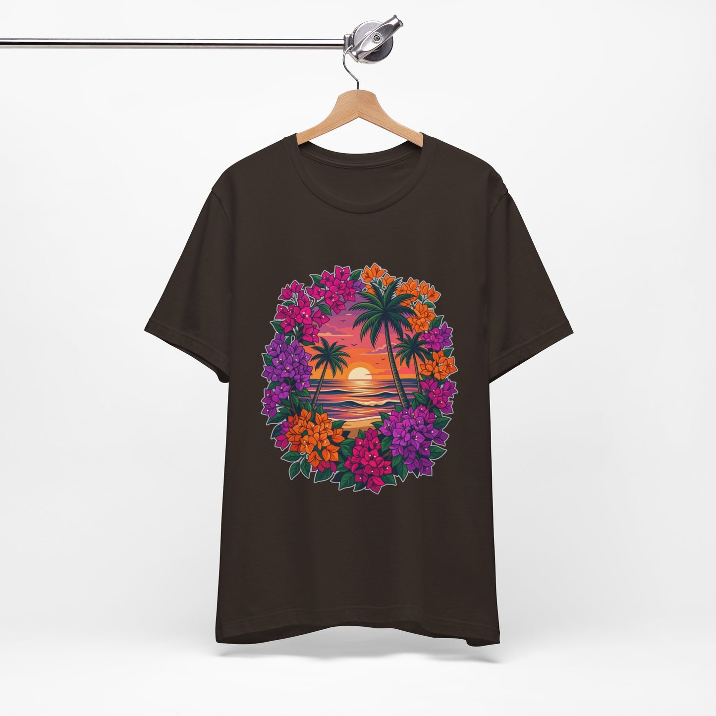 Sunset Floral Tropical