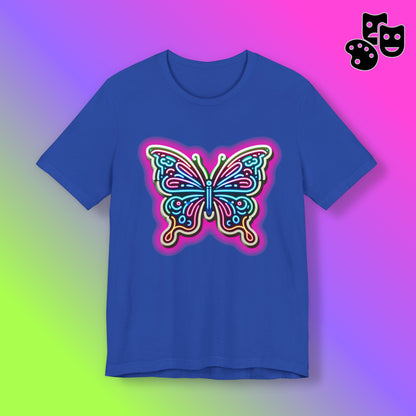 Butterfly Pink Glow Tee