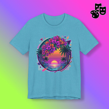 Sunset Retro Beach