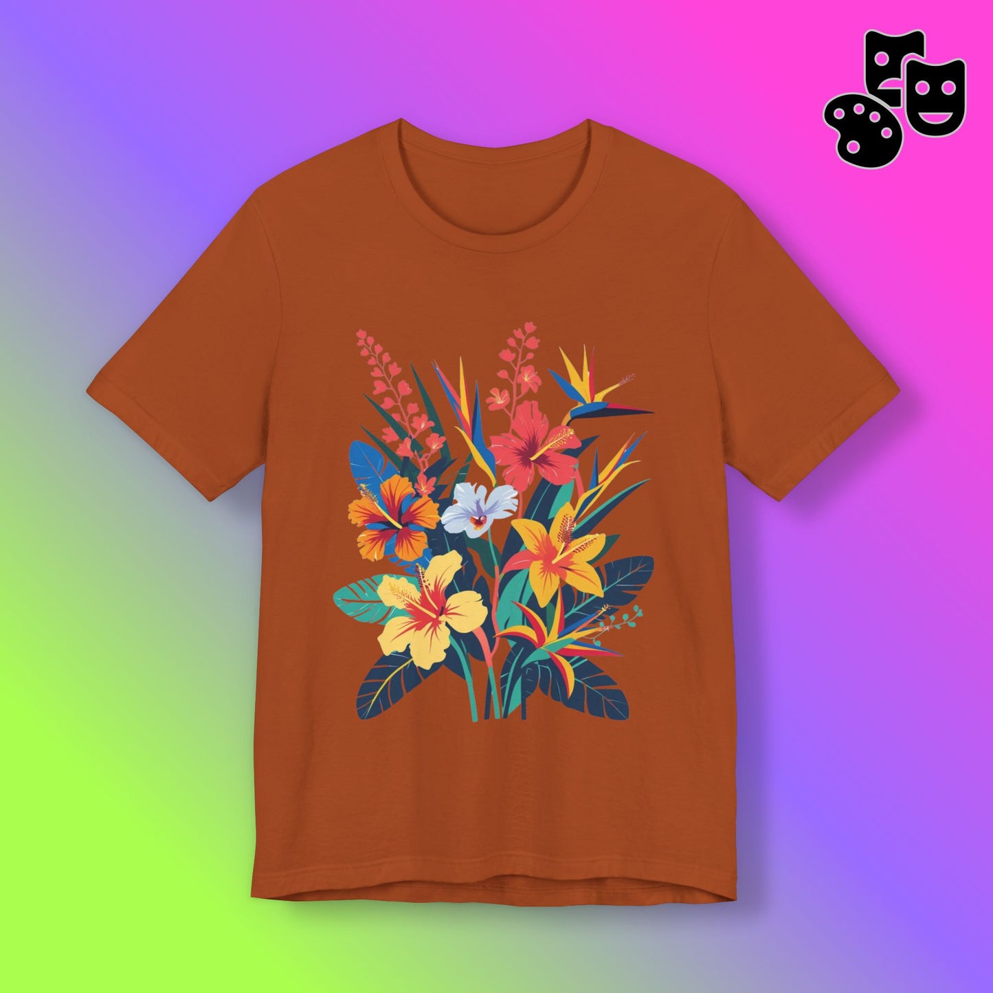 Tropical Flowers Tee