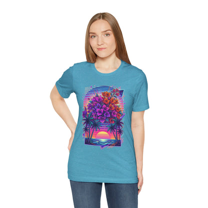 Tropical Sunset Floral