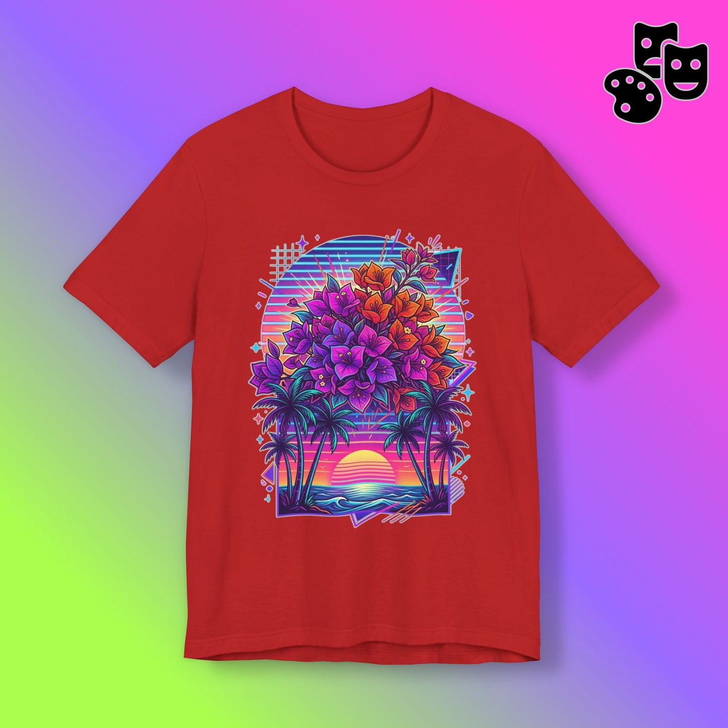 Tropical Sunset Floral