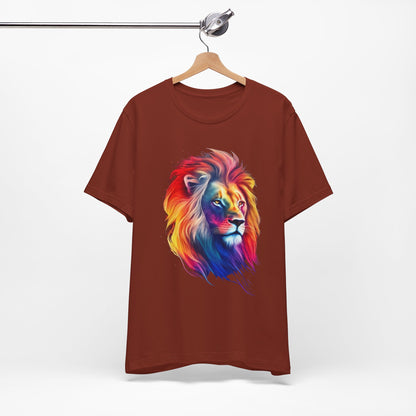 Vibrant Lion Graphic Tee