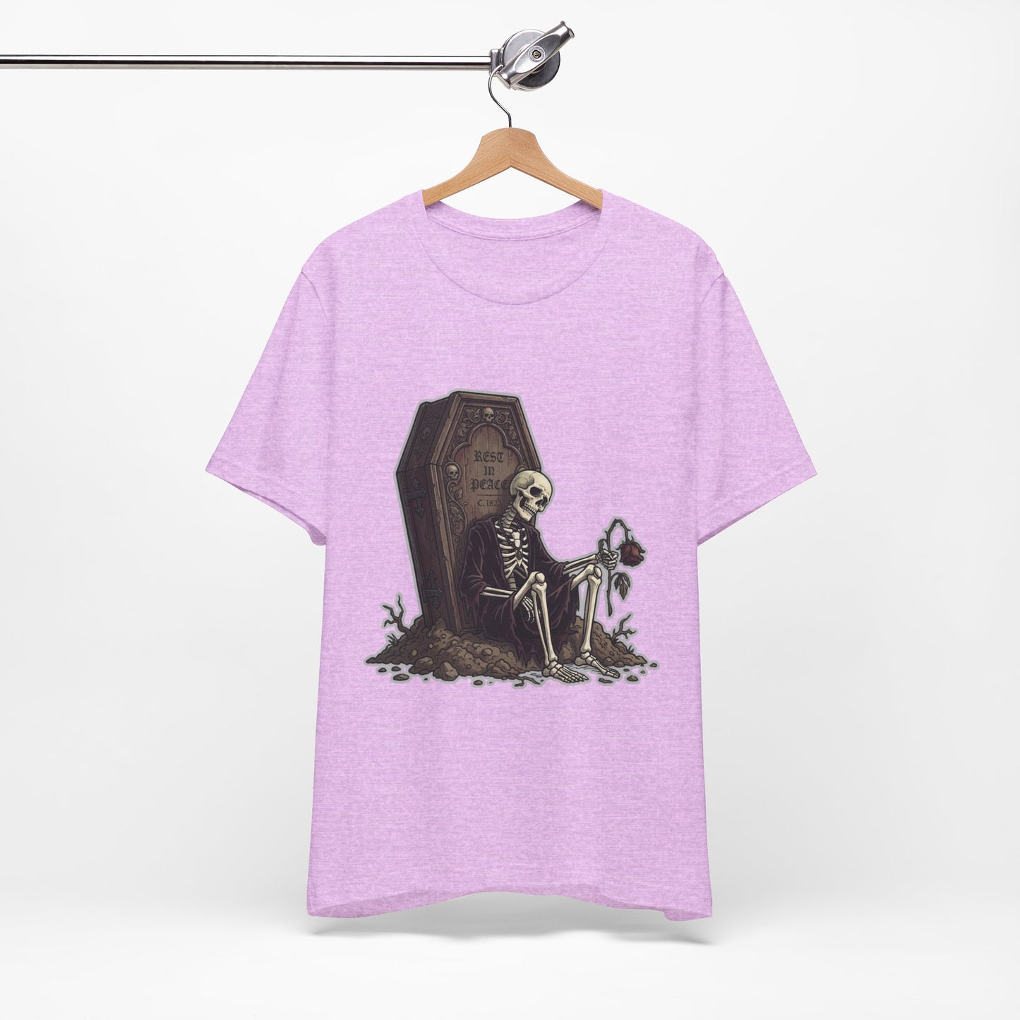 Skeleton waiting