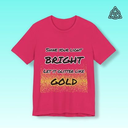 Glitter Like Gold Tee