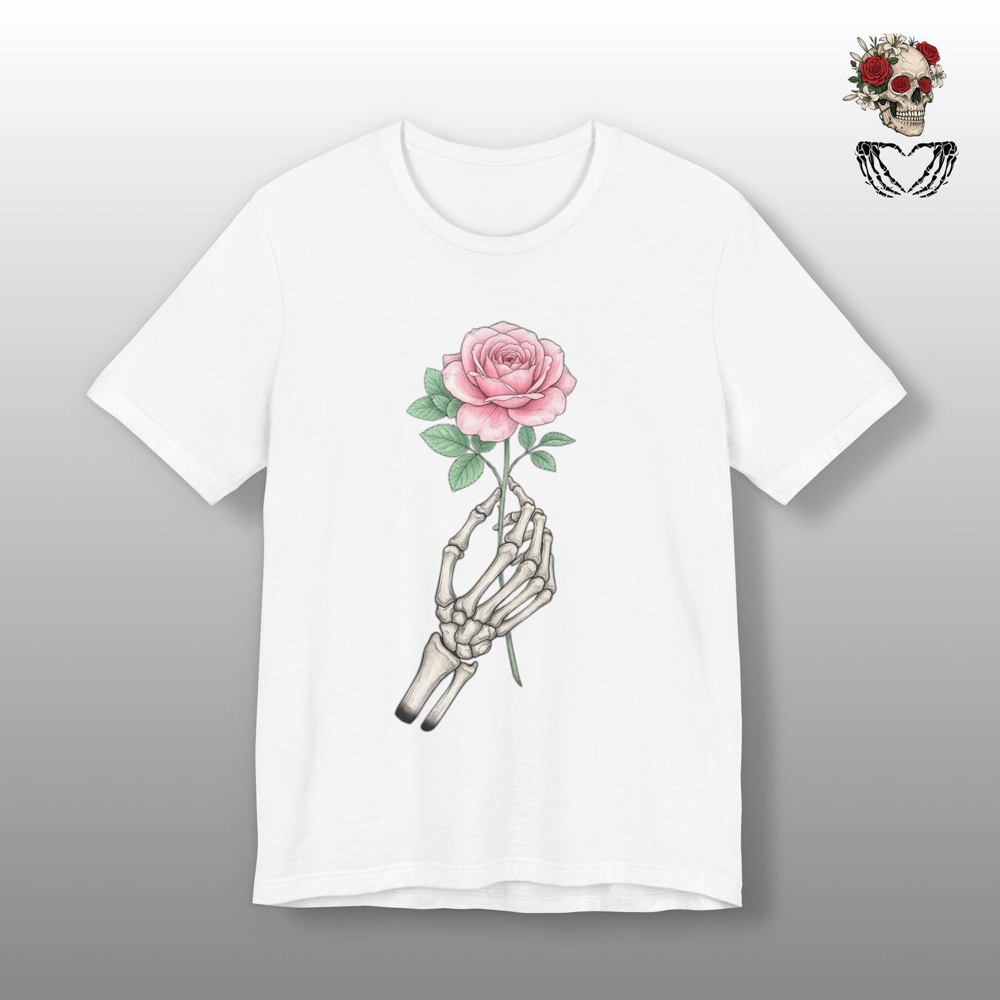 Skeleton Hand  Rose