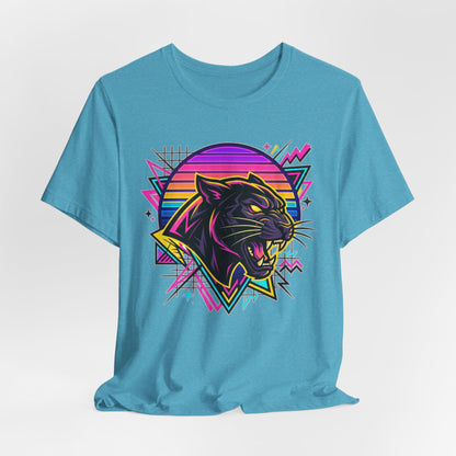 Retro Neon Panther
