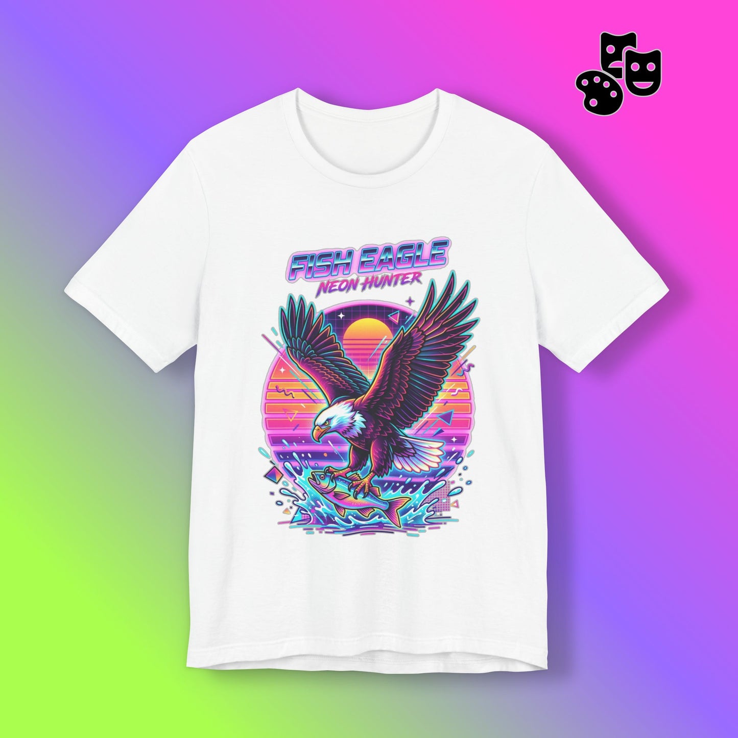 Fish Eagle Neon Hunter