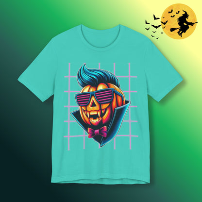 Retro Pumpkin Vampire