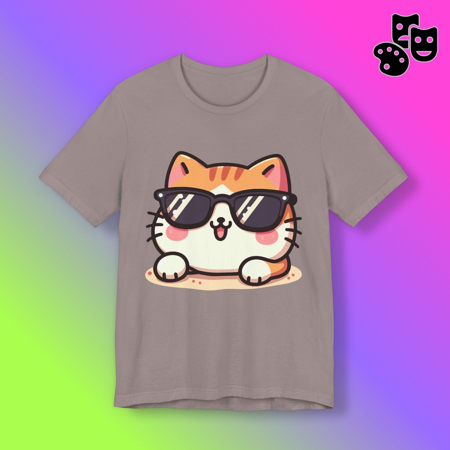 Cat Sunglasses Tee