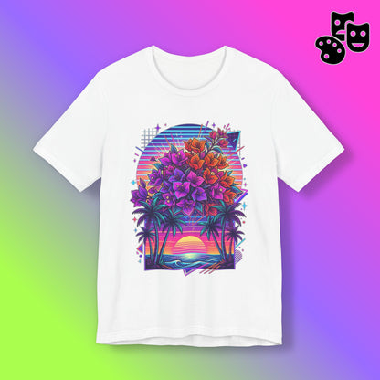 Retro Sunset Floral
