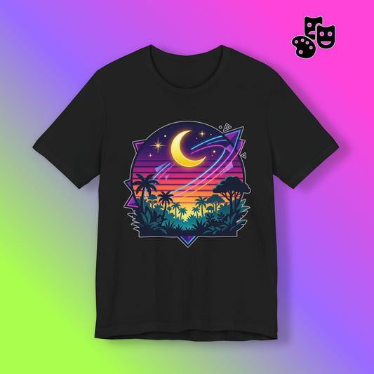 Retro Tropic Moon
