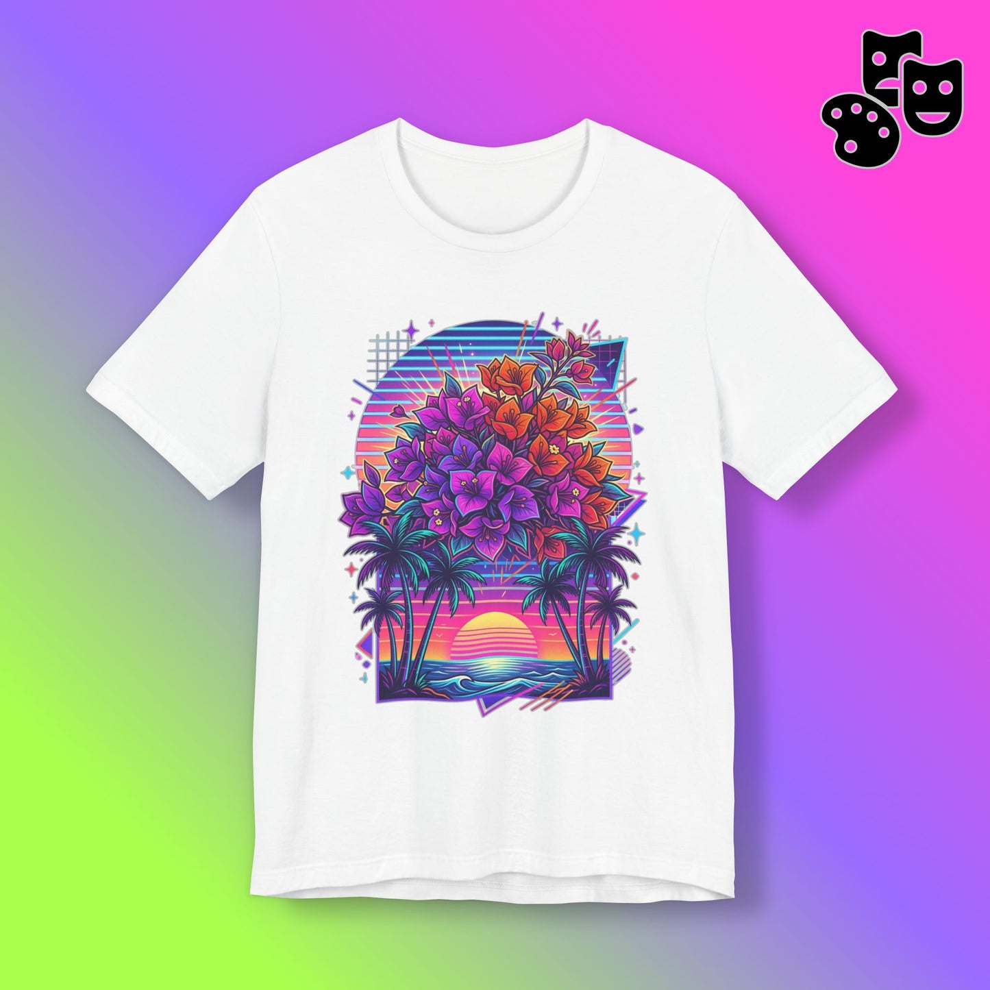 Tropical Sunset Floral