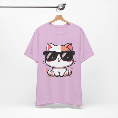 Cute Kitty Cat with Shades Tee