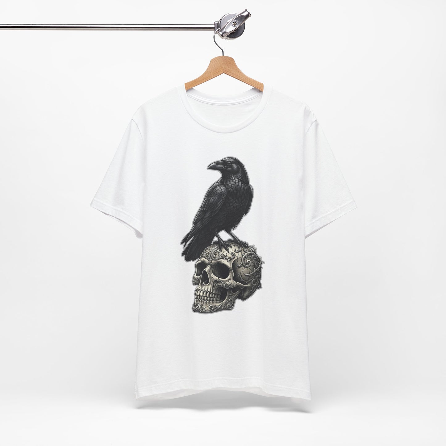 Raven on Skull