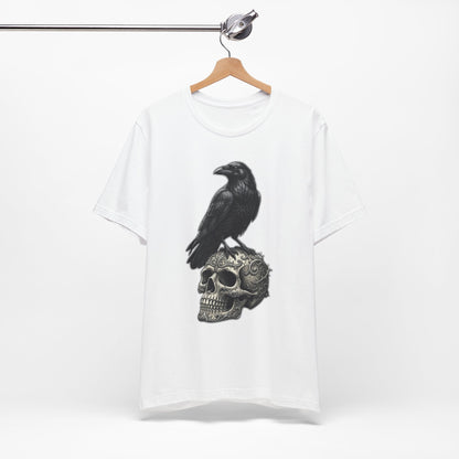 Raven on Skull