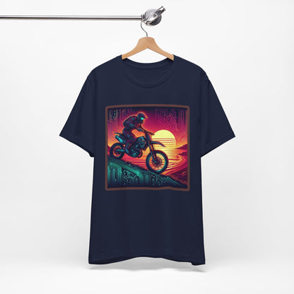 Adventure Awaits: Motorcycle Sunset