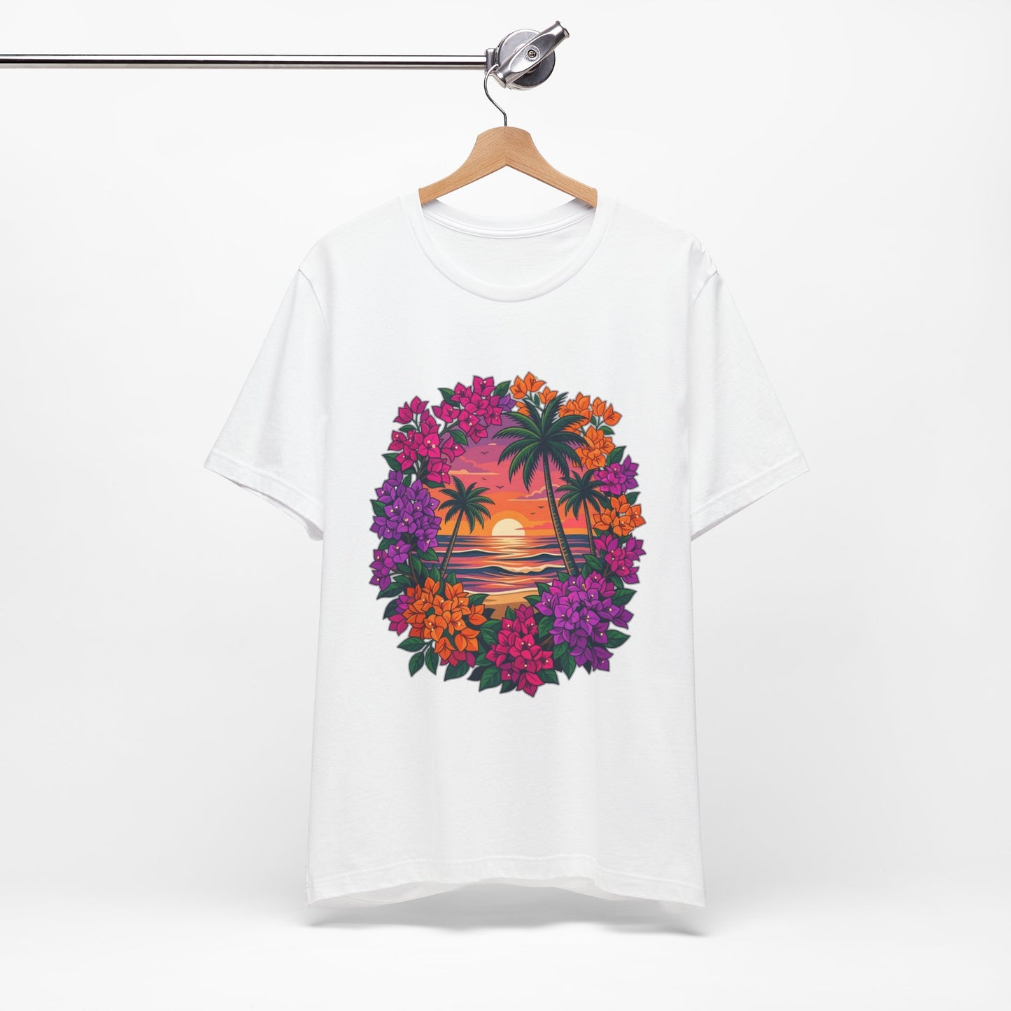 Sunset Floral Tropical