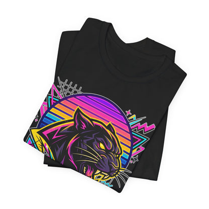 Retro Neon Panther