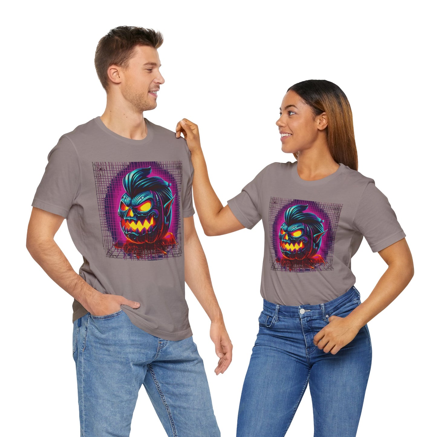 Halloween Vampire Pumpkin Tee