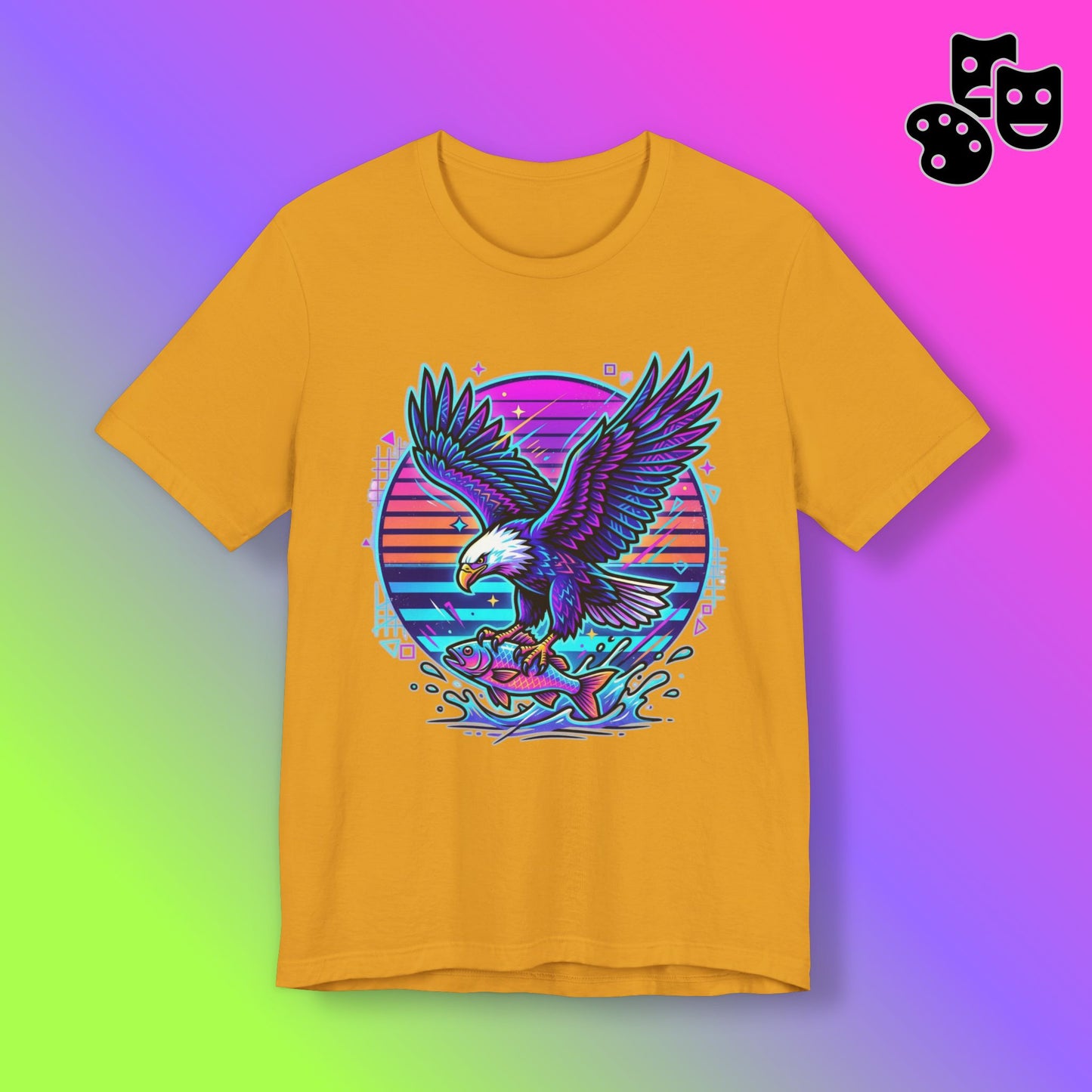 Eagle Retro Sunset