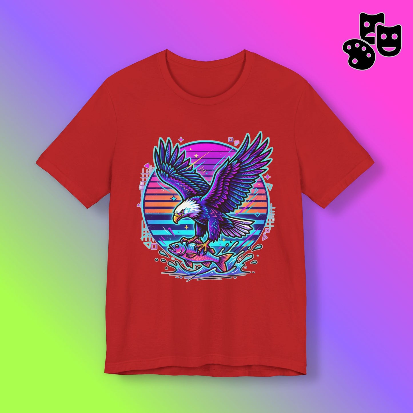 Eagle Retro Sunset