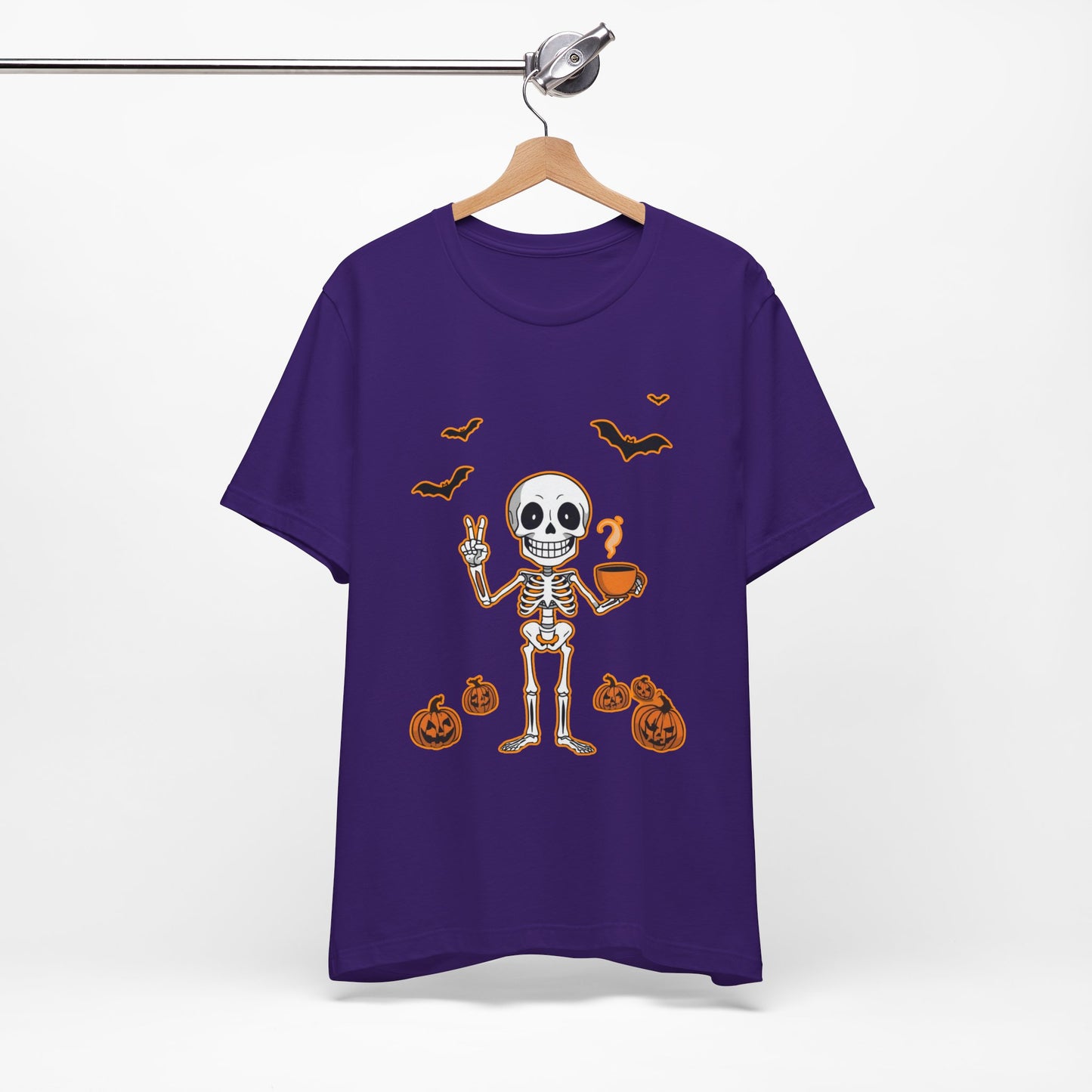Halloween Skeleton Coffee & Peace