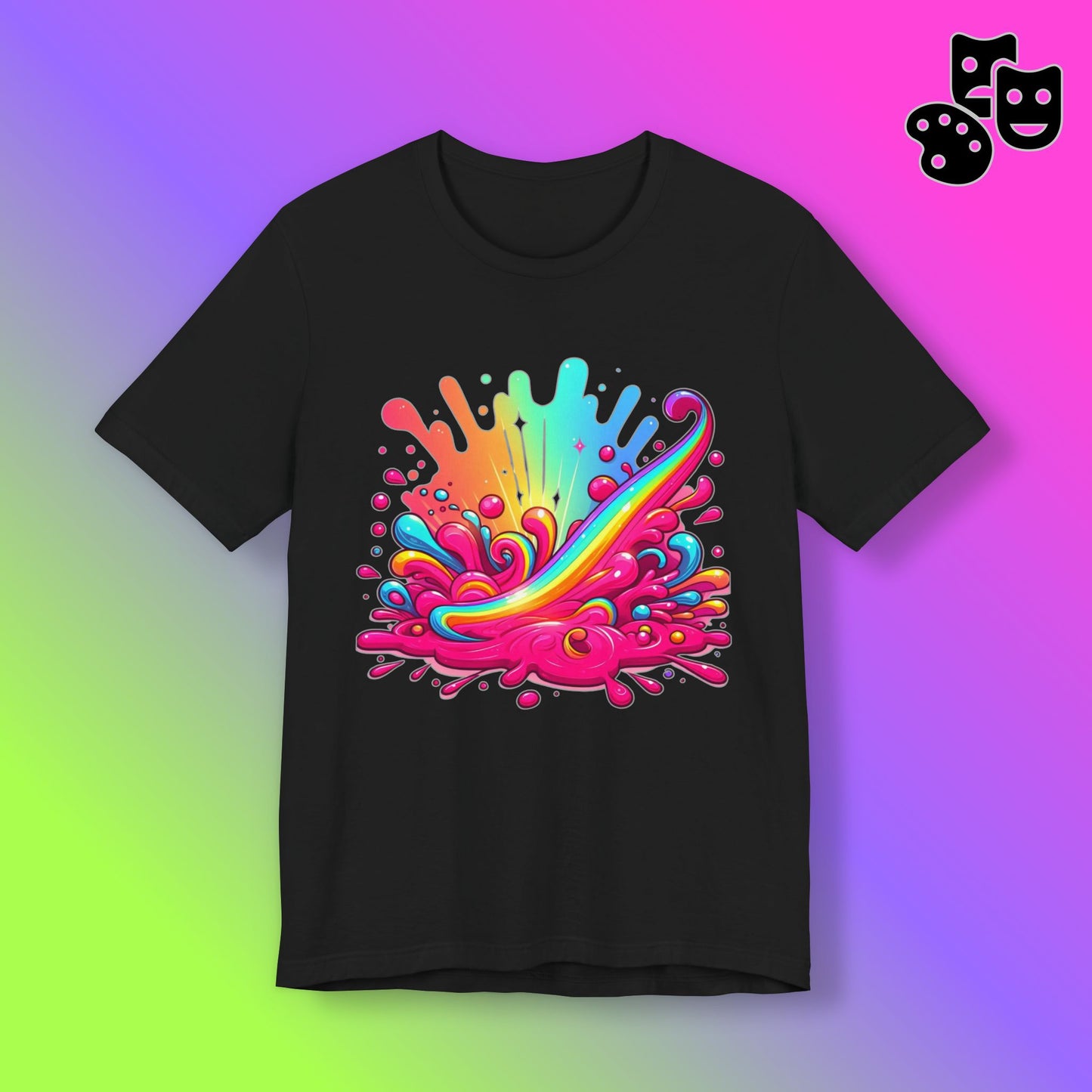 Colorful Splashing Colors