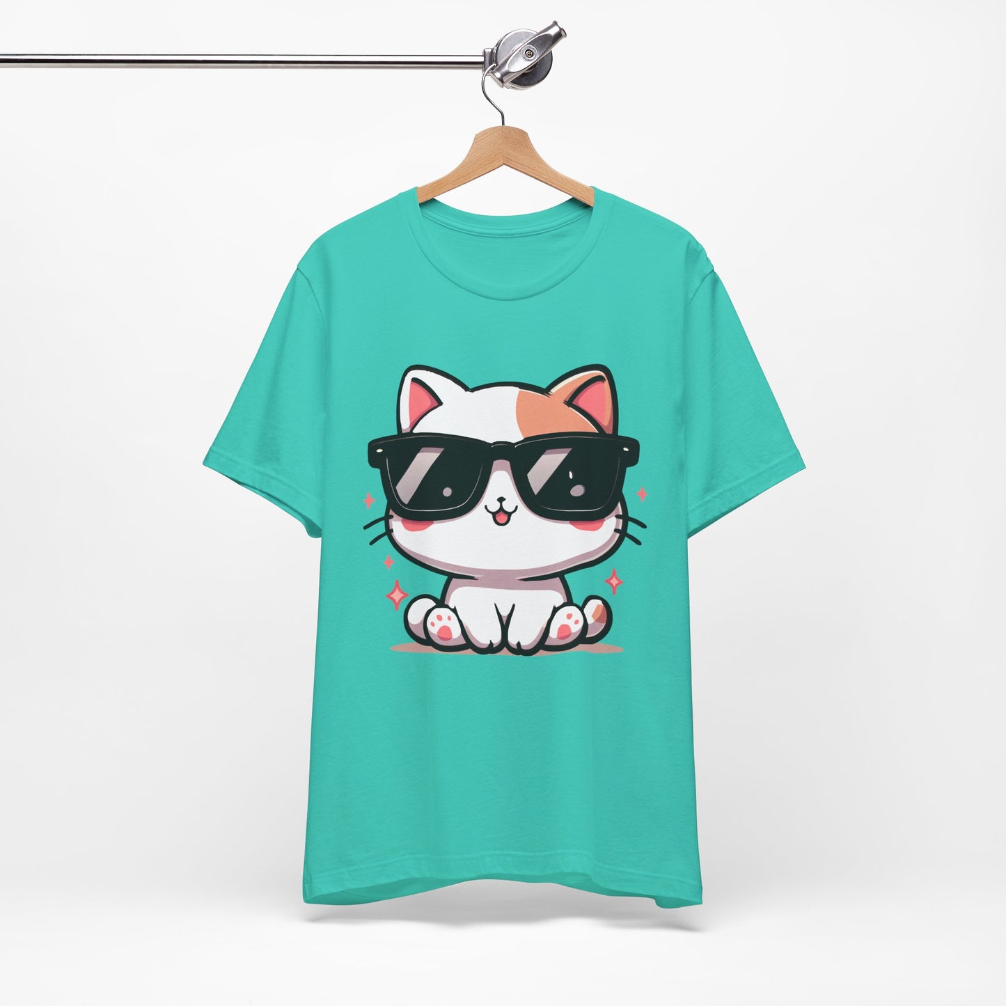 Cute Kitty Cat with Shades Tee