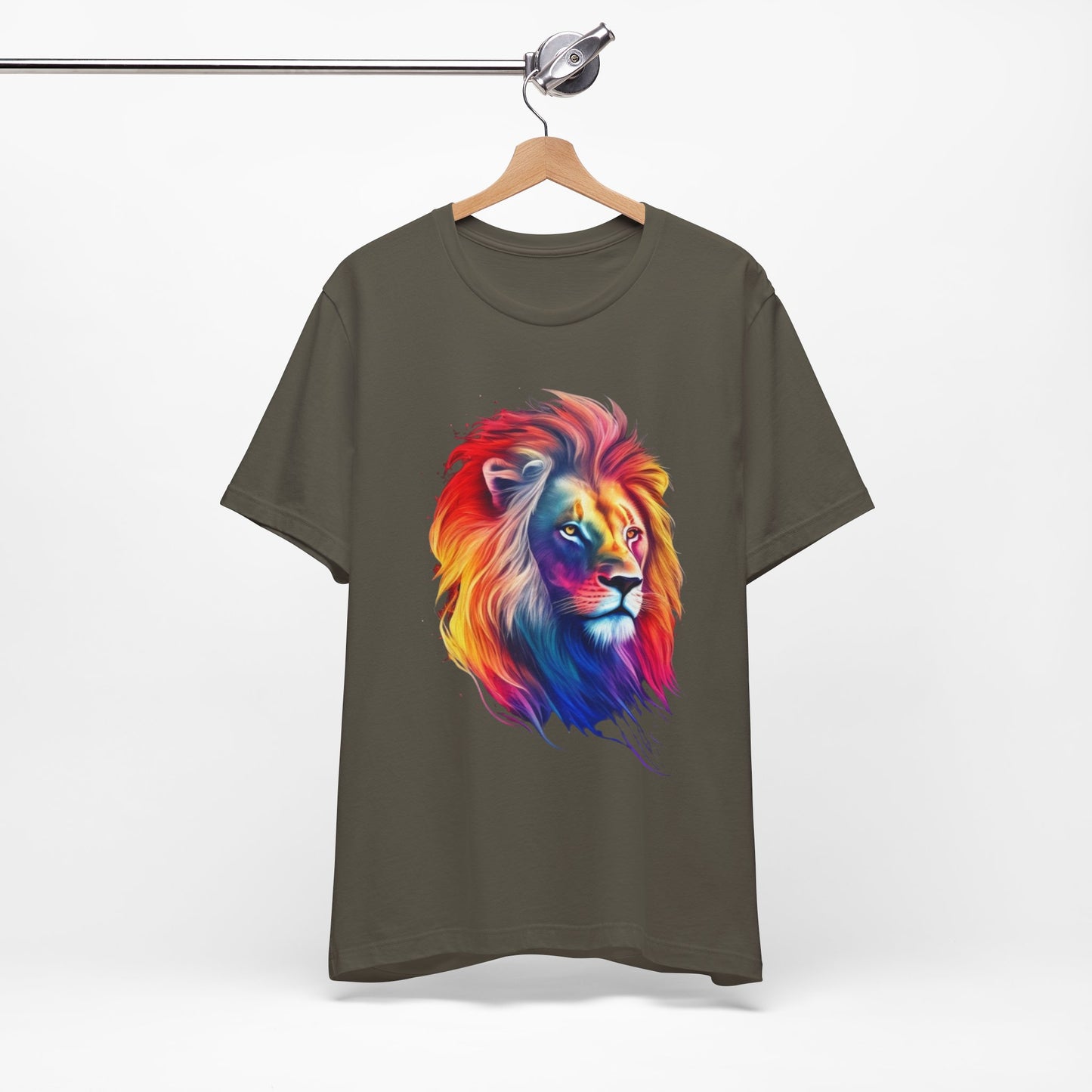 Vibrant Lion Graphic Tee