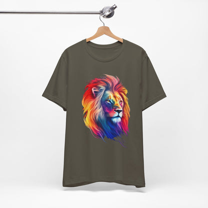 Vibrant Lion Graphic Tee