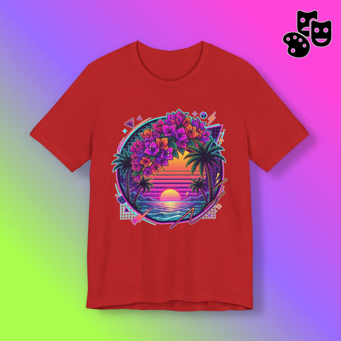 Sunset Retro Beach