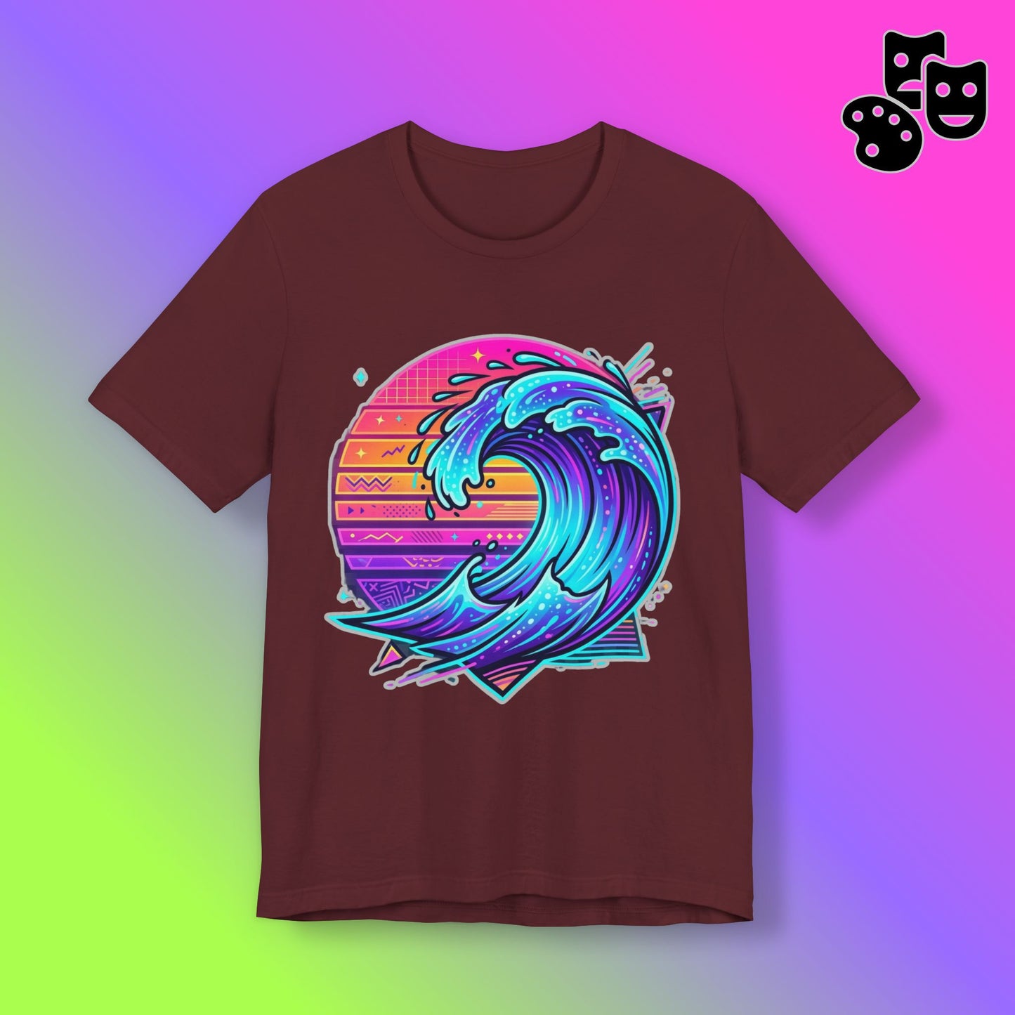 Retro Sunset Wave