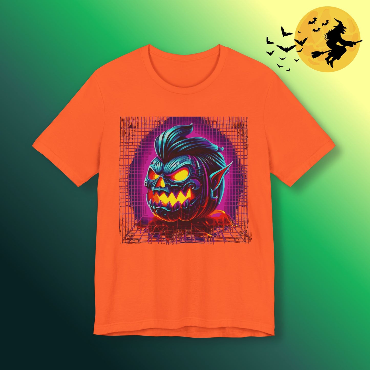 Halloween Vampire Pumpkin Tee