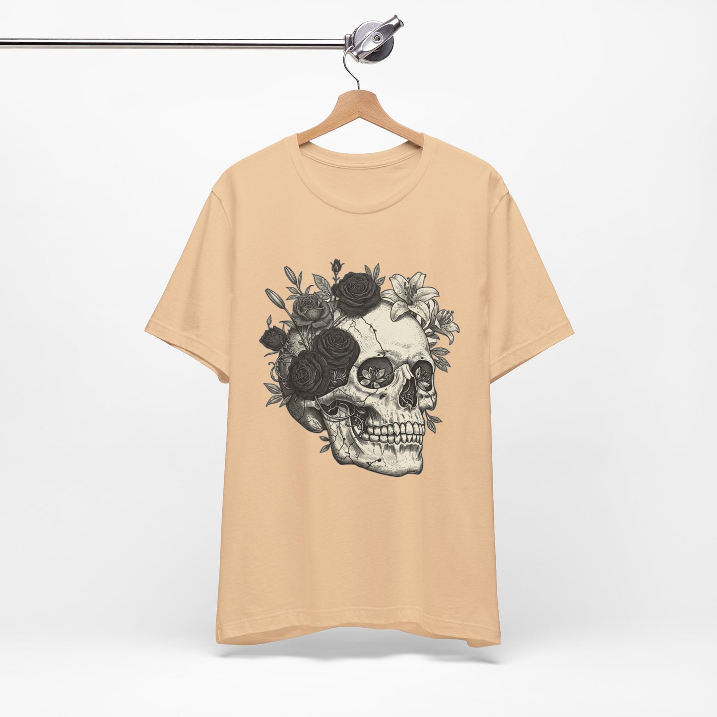 Skull Floral Tee